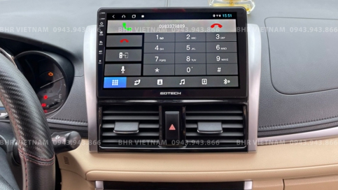 Màn hình DVD Android xe Toyota Yaris 2014 - 2018 | Gotech GT8 